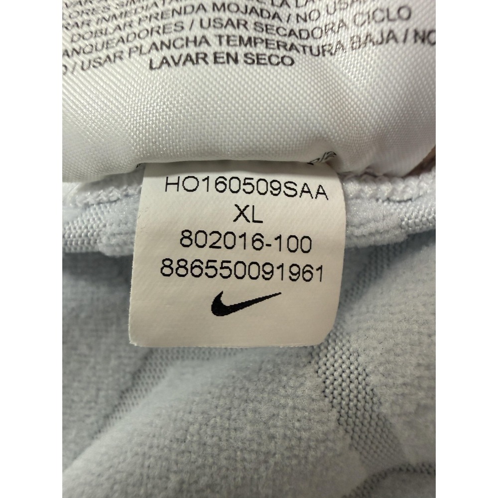 Nike Pro HyperWarm Shirt Mens XL Gray Long Sleeve Fitted Running Top Thermal - Picture 5 of 9